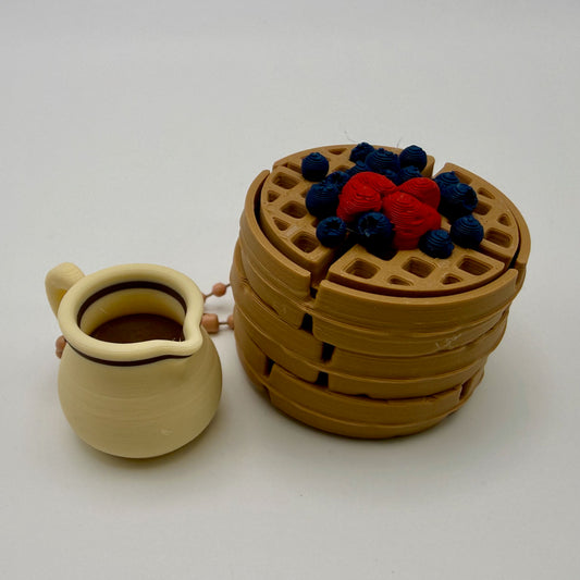 Waffles with Charm Fidget Clicker