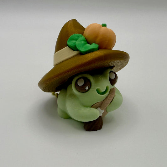 Witch Frog Friend Fidget Clicker
